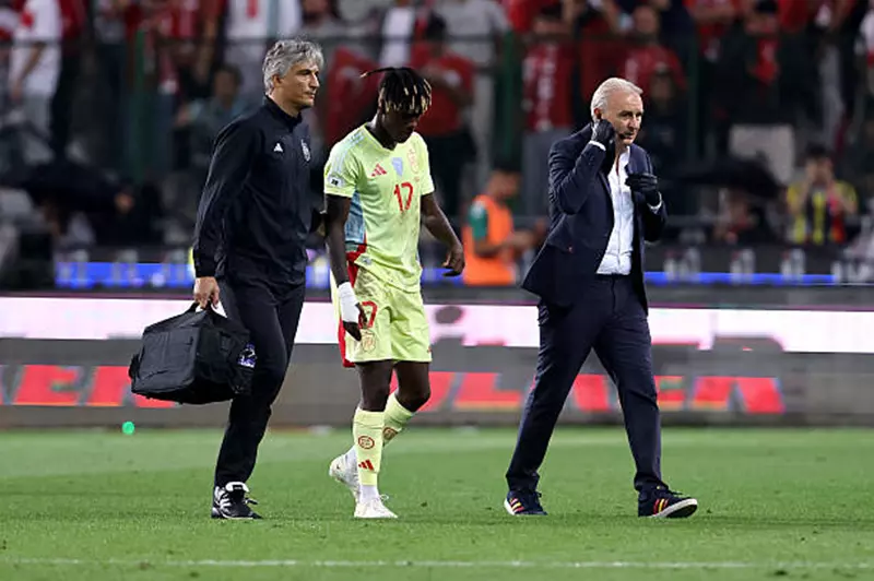 إصابة نيكو ويليامز لاعب منتخب إسبانيا 